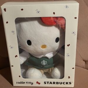 Starbucks Hello Kitty Plush NEW IN BOX